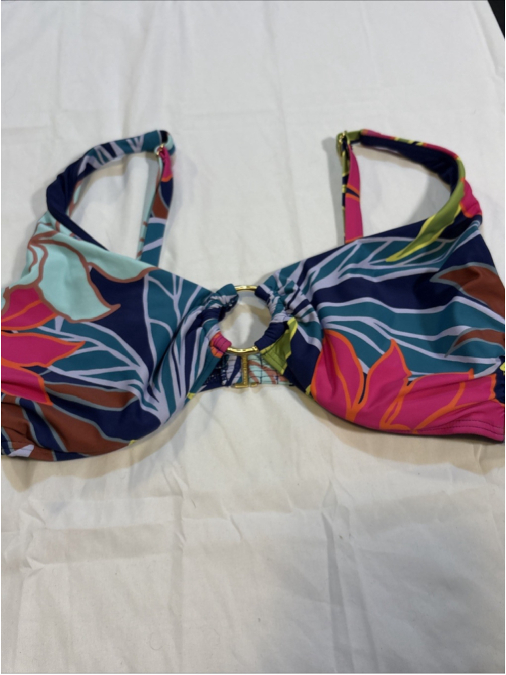 vince camuto o-ring bikini top Large